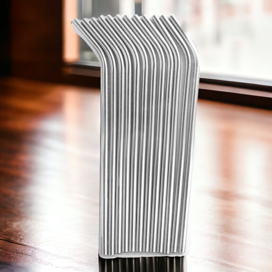 10 IN STAINLESS STRAWS