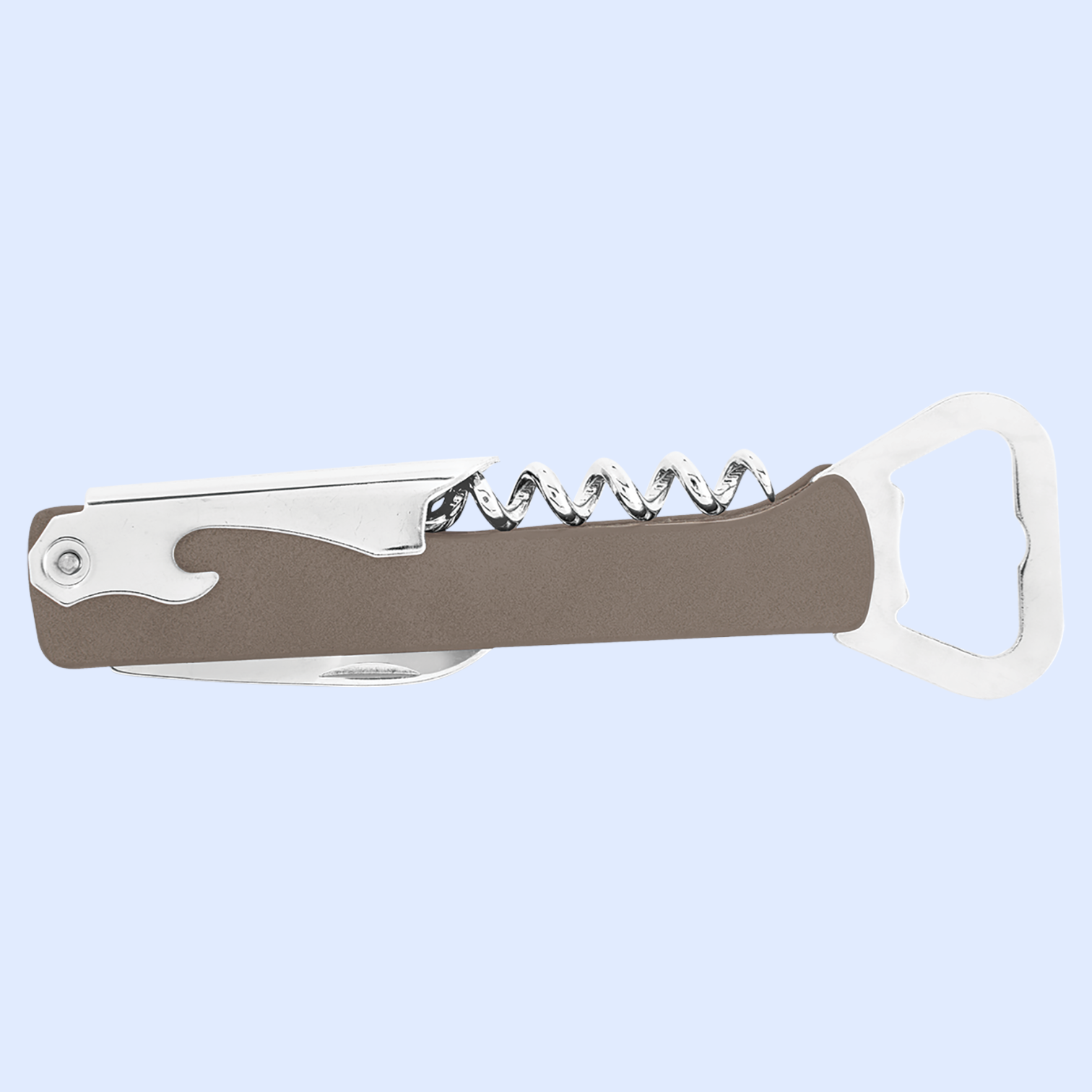 LASERABLE LEATHERETTE WINE BOTTLE OPENER